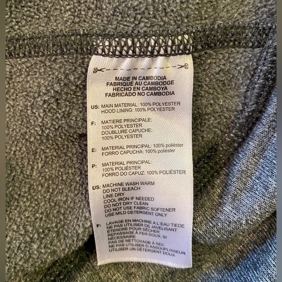 Adidas Climawarm Ultimate Hoodie Medium Heathered Gray Ladies  Sm - Picture 11 of 11